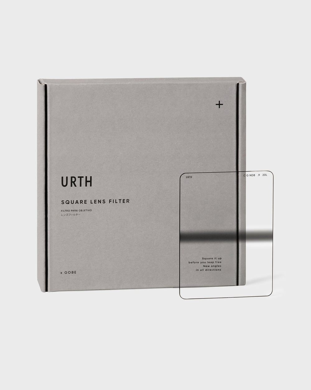 Center Graduated ND8 75mm Square Filter Plus